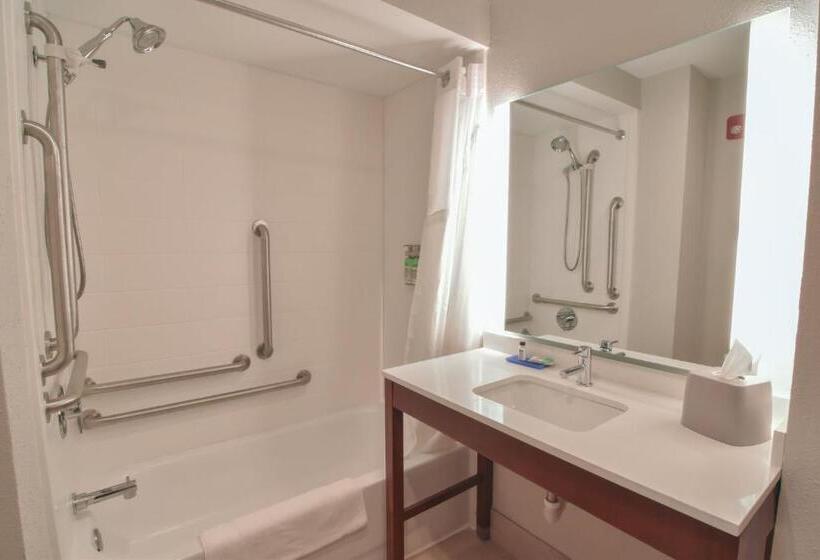 Standaardkamer met Kingsize Bed Aangepast voor Gehandicapten, Holiday Inn Express & Suites   Indianapolis Northwest, An Ihg