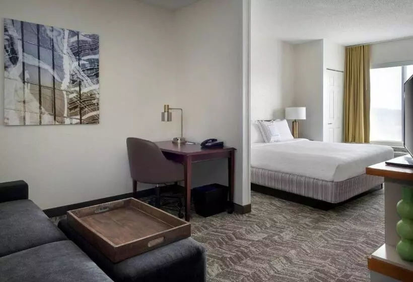 キングサイズベッドのスイートルーム, Springhill Suites Danbury