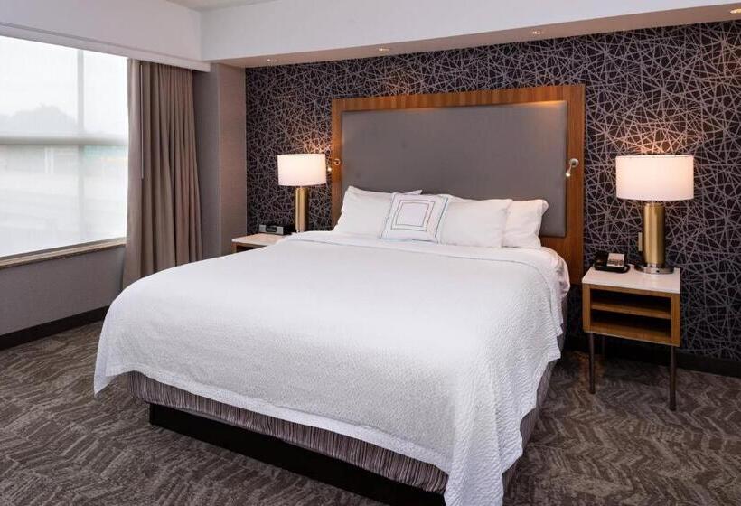 带双人大床的行政管理套房, Springhill Suites By Marriott Pittsburgh North Shore