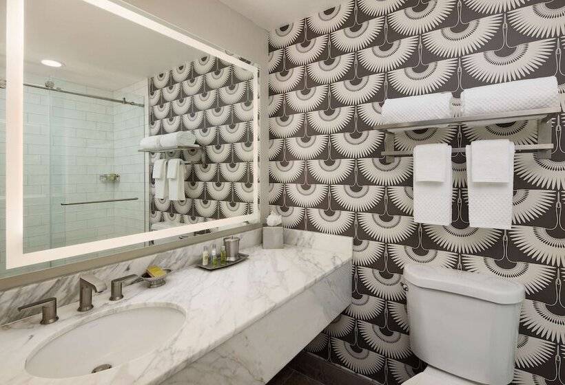 חדר סטנדרט מיטה זוגית, The Terrace Hotel Lakeland, Tapestry Collection By Hilton