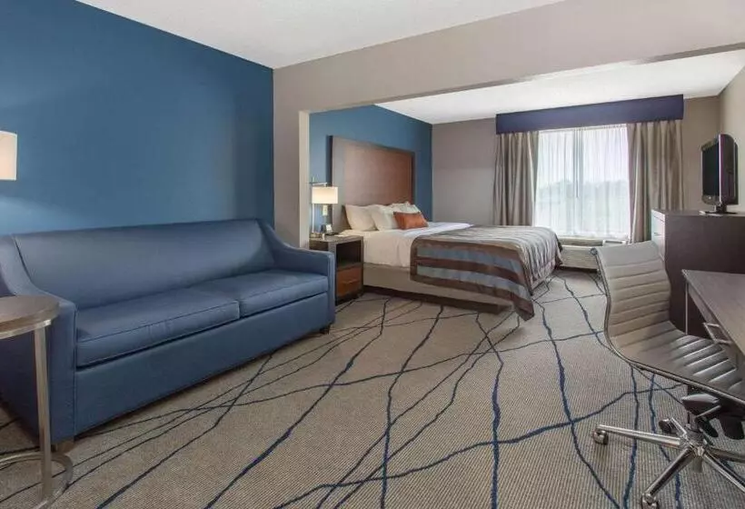 キングサイズベッドのスタンダードルーム, Wingate By Wyndham Indianapolis Airport Plainfield