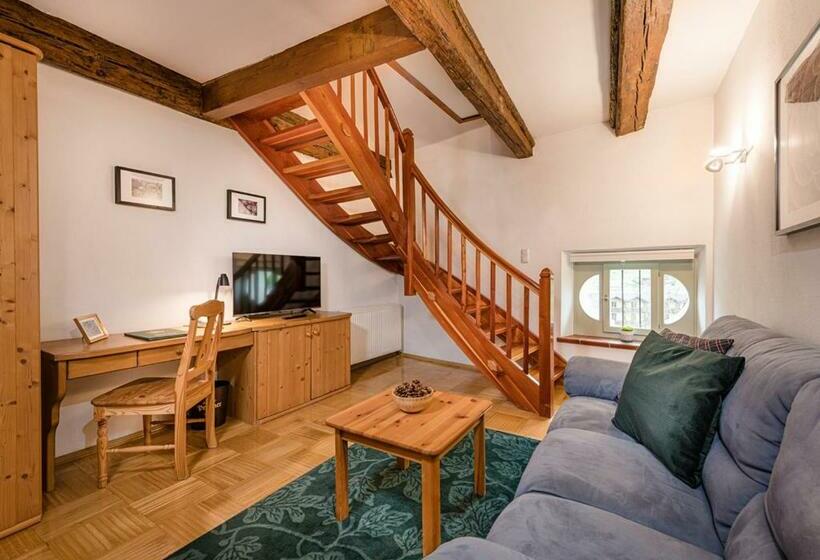 Апартаменты Дюплекс 1 Спальня, Gasthof Prunner