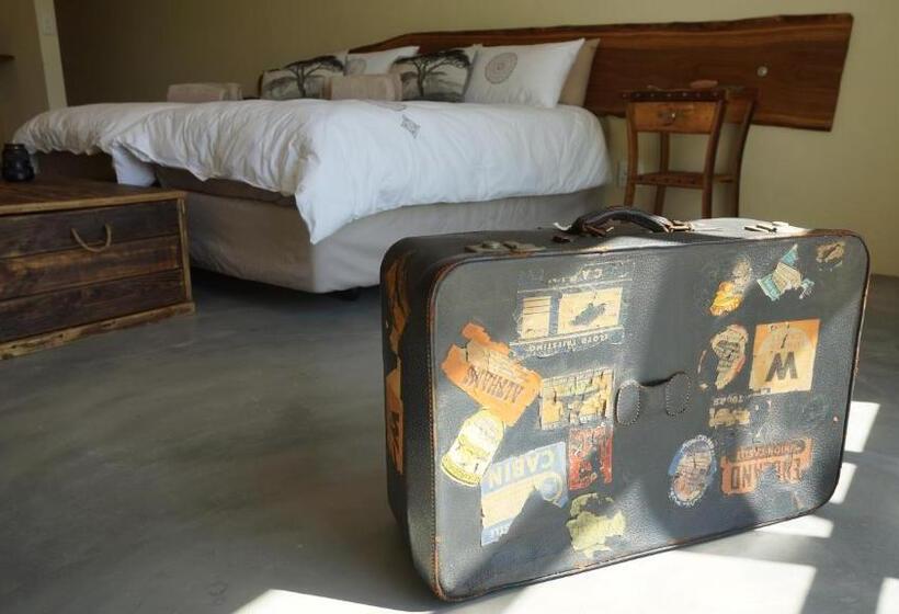 غرفة ديلوكس مطلة على حمام السباحة, Stellar Overberg Travellers Lodge