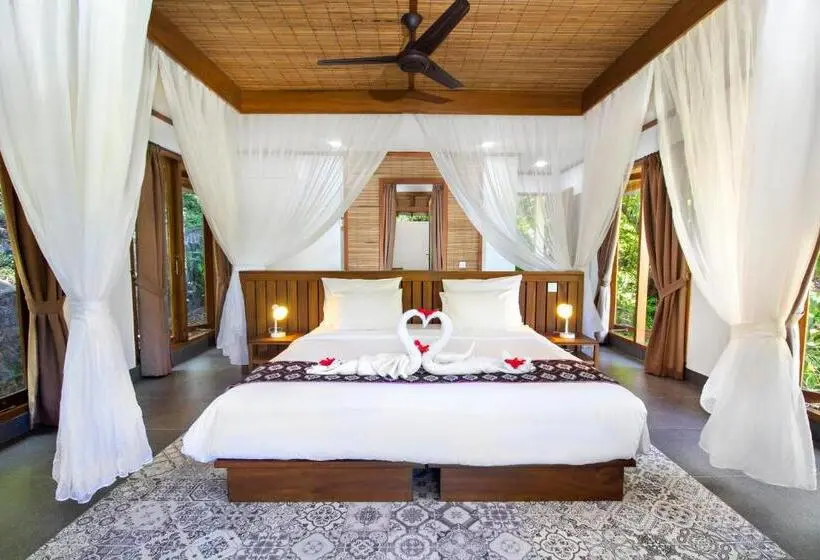 片側に海が見えるデラックスルーム, Murex Bangka Dive Resort