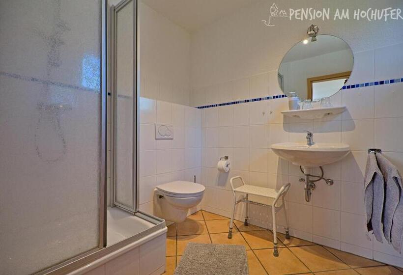 Апартаменты 1 Спальня с Террасой, Pension Am Hochufer