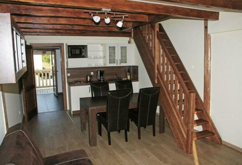 침실 1개 테라스 아파트, Bison Ranch