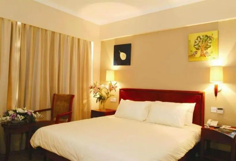 デラックスルーム, Greentree Inn Shanxi Luliang Fengshan Road Central Park Express