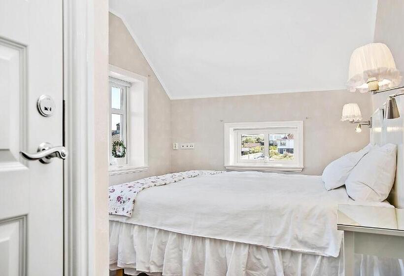 غرفة ديلوكس مطلّة علي البحر, Lotshotellet