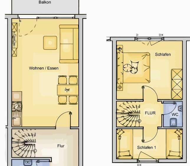 דירת קומפורט חדר שינה 1, Kastanienhof Apartment