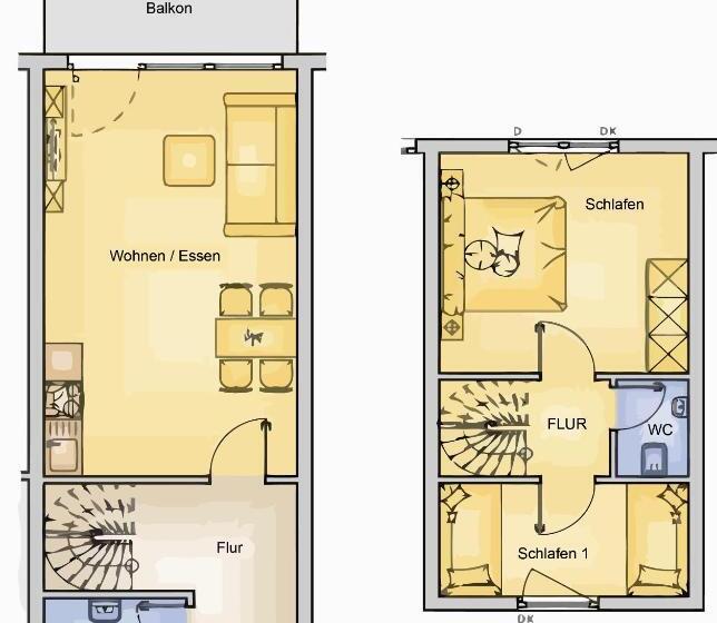 דירת חדר, Kastanienhof Apartment