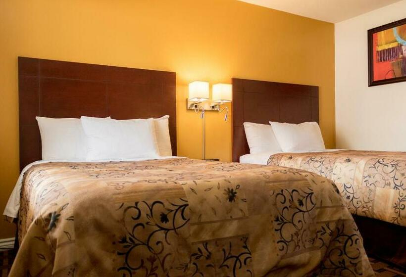 غرفه قياسيه سريرين مزدوجين, Park Place Motel & Suites