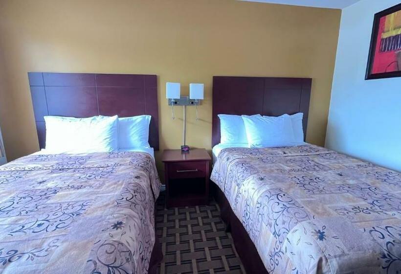 غرفه قياسيه سريرين مزدوجين, Park Place Motel & Suites