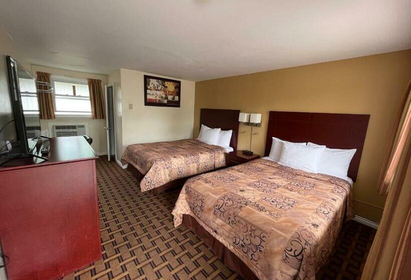 غرفه قياسيه سريرين مزدوجين, Park Place Motel & Suites