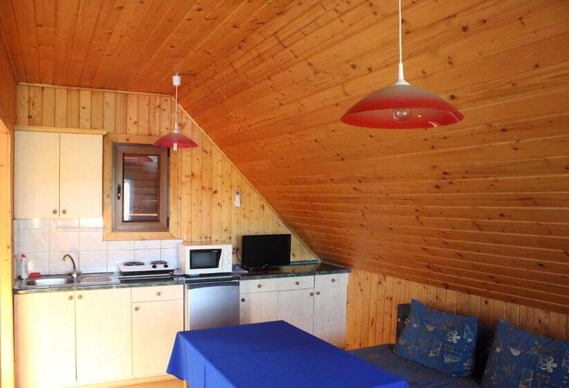 バルコニー付き１ベッドルームアパートメント, Sárberki Horgásztó