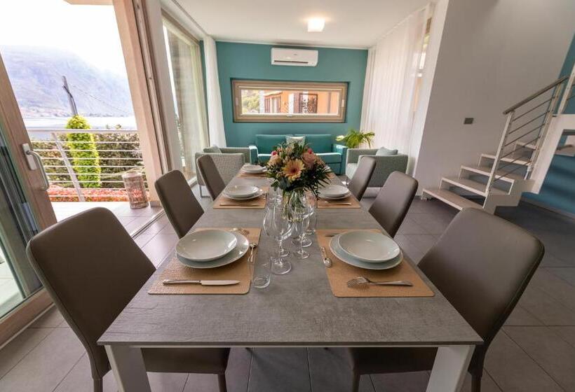 ３ベッドルームのデラックスアパートメント, Bellagio Village  4 Apartments By The Lake   Seasonal Warm Pool And Sauna