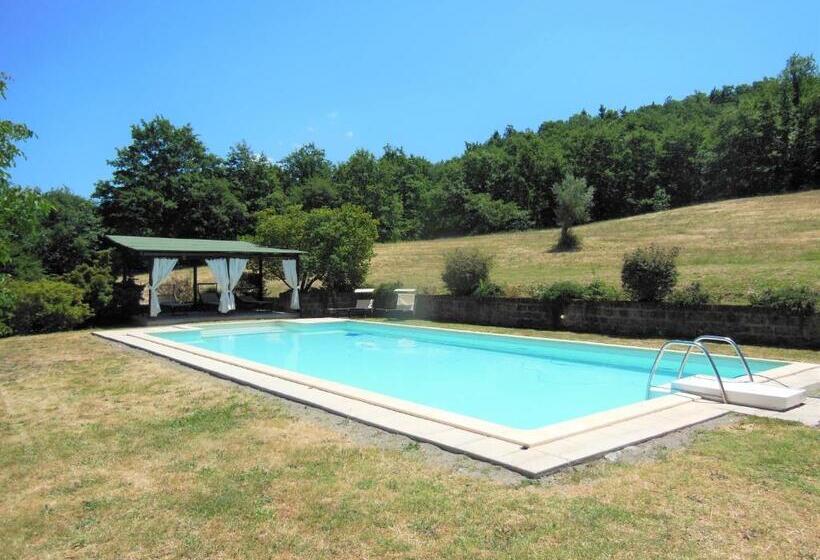 וילה עם חדר שינה אחד ובריכת שחיה, La Fontaiola