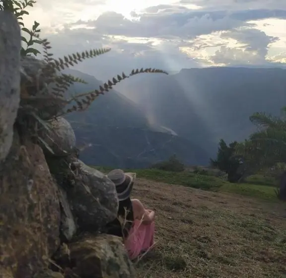 １ベッドルームハウス, Cabañas Cañon Del Chicamocha