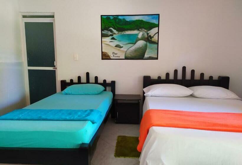 스탠다드 룸, Hostal Recuerdos Del Tayrona