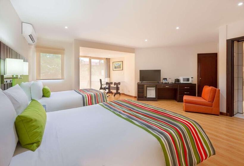 带2个双人床的标准工作室, Country Inn & Suites By Radisson, San Jose Aeropuerto, Costa Rica