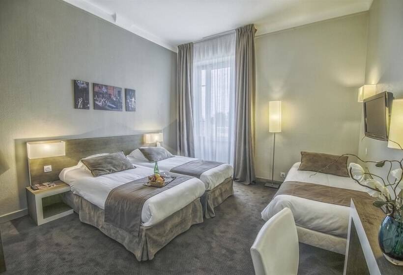 标准间, Kyriad Orange Centre Ville 3 Stars   Hotel Restaurant   La Galerie D Art Des Princes   Provence Alpe