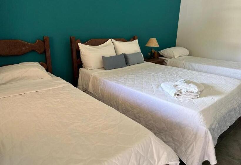 اتاق استاندارد چهار تخته, Pousada Prana Bichinho