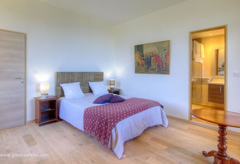 ダブルベッドスタンダードルーム, Castellu D Orezza