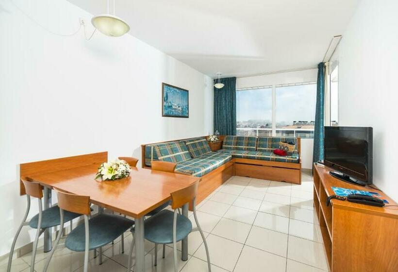 شقة غرفة نوم واحدة مزودة بشُرفة, Aparthotel Costa Encantada