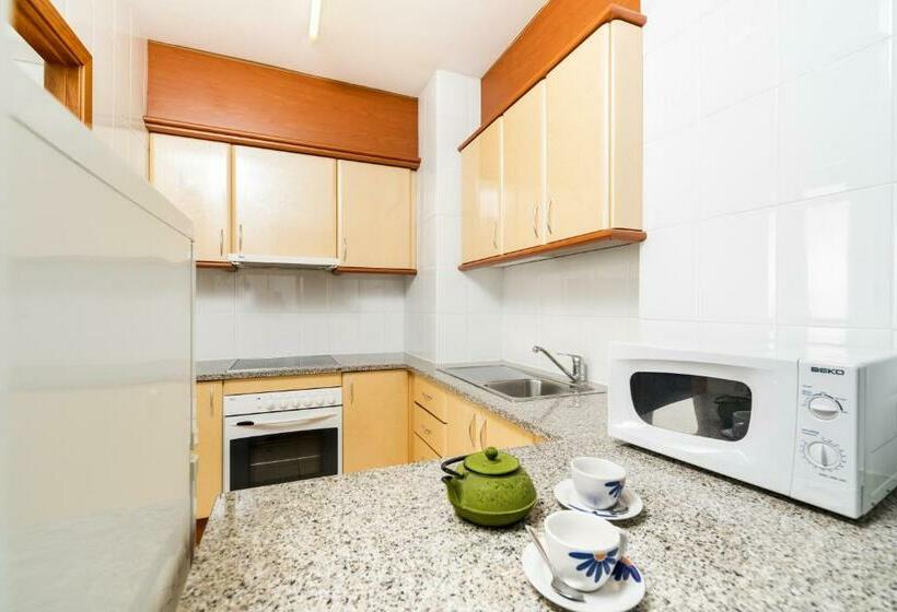 شقة غرفة نوم واحدة مزودة بشُرفة, Aparthotel Costa Encantada