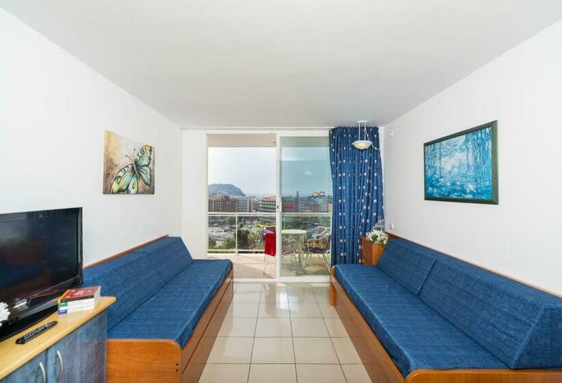 バルコニー付き１ベッドルームアパートメント, Aparthotel Costa Encantada