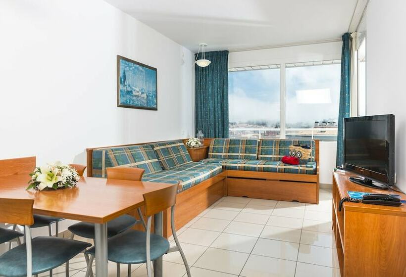 شقة غرفة نوم واحدة مزودة بشُرفة, Aparthotel Costa Encantada