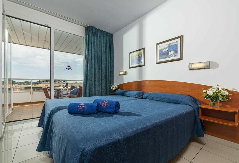 شقة غرفة نوم واحدة مزودة بشُرفة, Aparthotel Costa Encantada