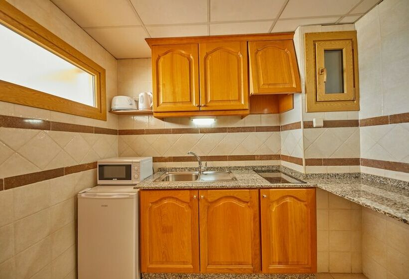 2침실 아파트 풀장 전망, Apartamentos Benhur