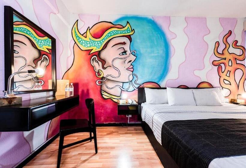 اتاق استاندارد با تخت بزرگ, Hi Hotel Impala Queretaro
