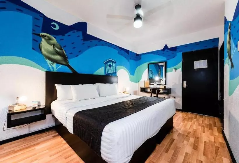 اتاق استاندارد با تخت بزرگ, Hi Hotel Impala Queretaro