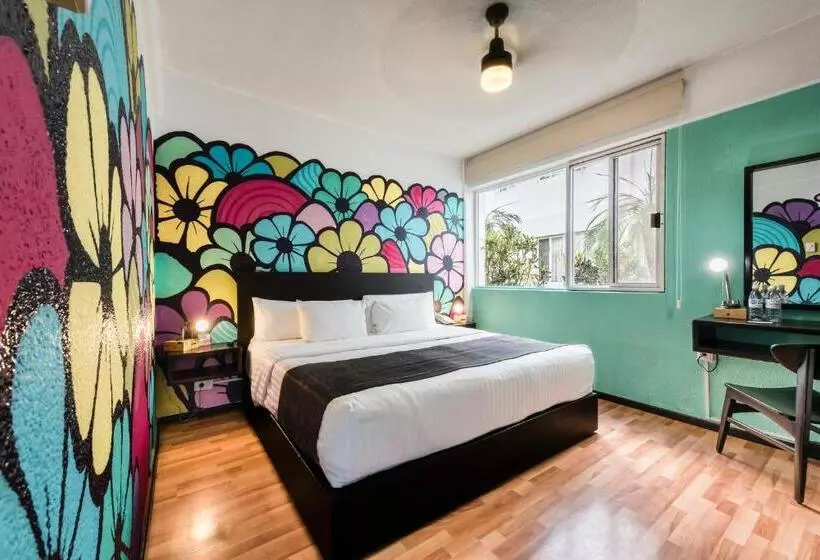 اتاق استاندارد با تخت بزرگ, Hi Hotel Impala Queretaro