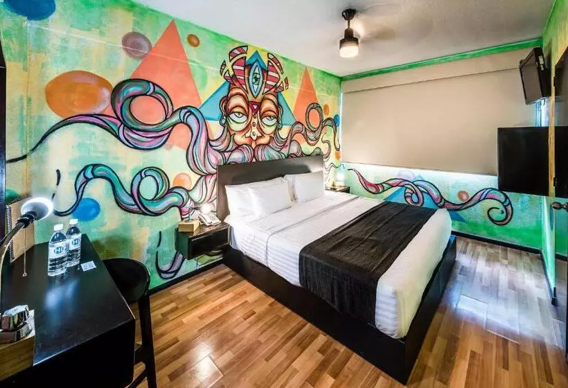 اتاق استاندارد با تخت بزرگ, Hi Hotel Impala Queretaro