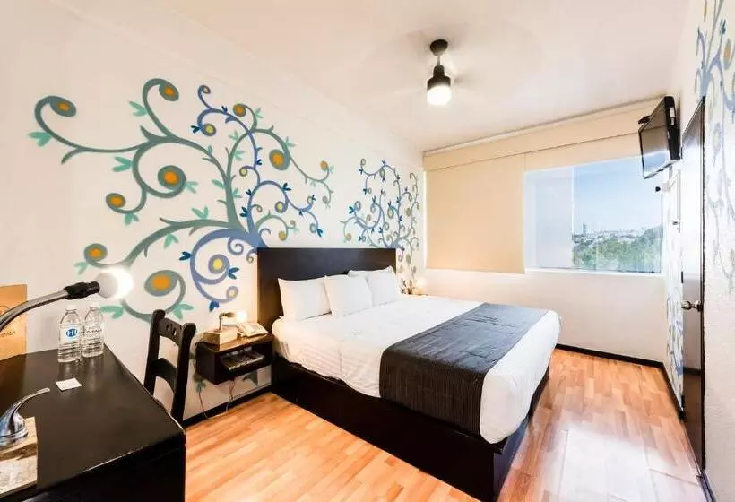 اتاق استاندارد با تخت بزرگ, Hi Hotel Impala Queretaro