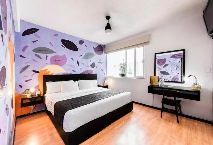 اتاق استاندارد با تخت بزرگ, Hi Hotel Impala Queretaro
