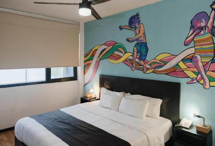 اتاق استاندارد با تخت بزرگ, Hi Hotel Impala Queretaro