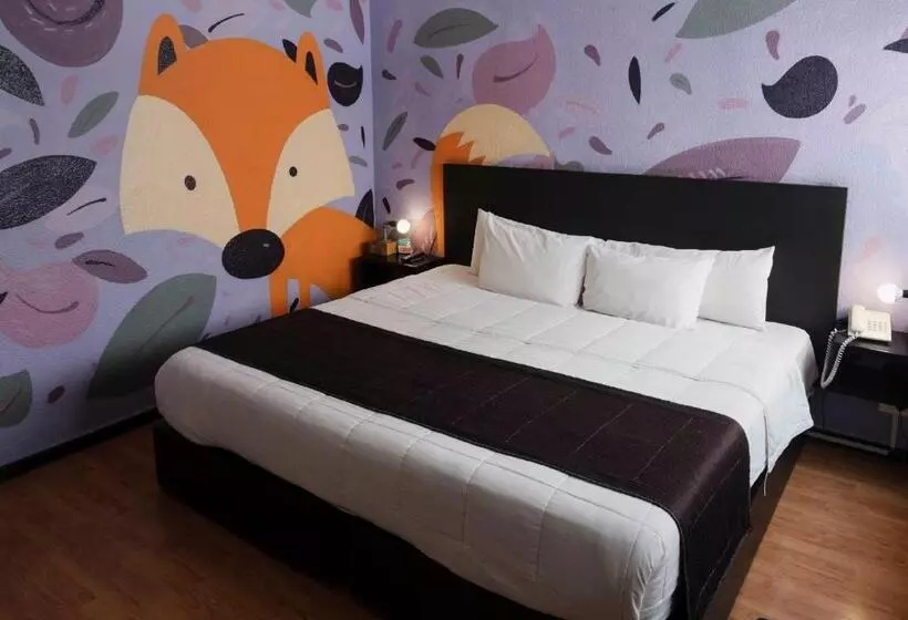 اتاق استاندارد با تخت بزرگ, Hi Hotel Impala Queretaro