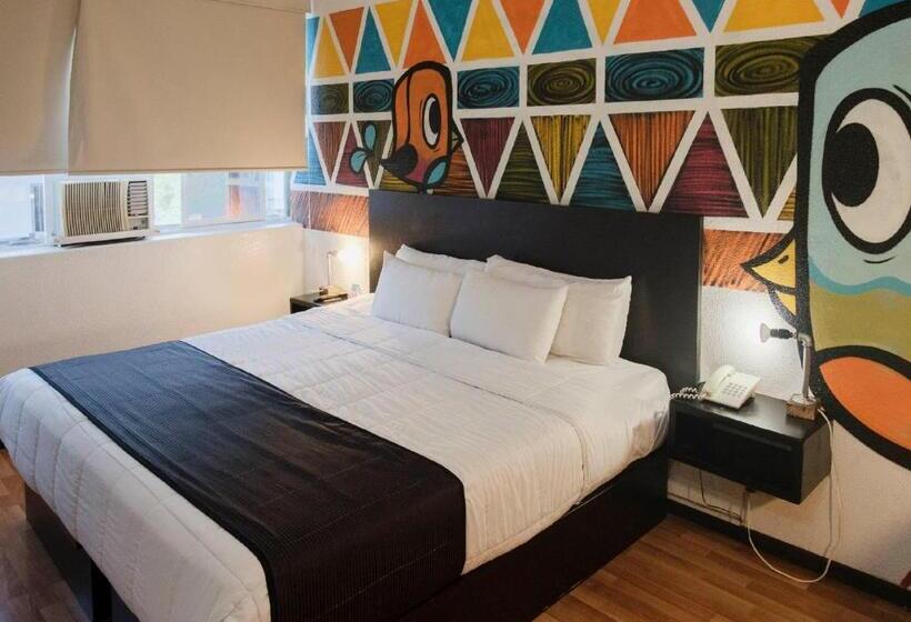 اتاق استاندارد با تخت بزرگ, Hi Hotel Impala Queretaro