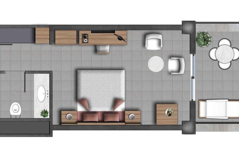 스탠다드 룸 바다 전망, Lindos Princess Beach