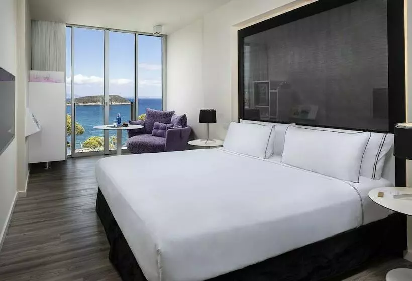 اتاق اساندارد با چشم‌انداز جانبی به دریا, Melia South Beach