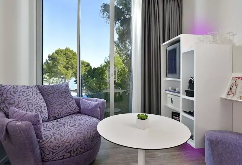 اتاق اساندارد با چشم‌انداز جانبی به دریا, Melia South Beach