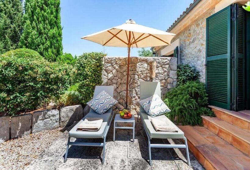 Полулюкс Одноместный с Террасой, Finca Hotel Son Palou