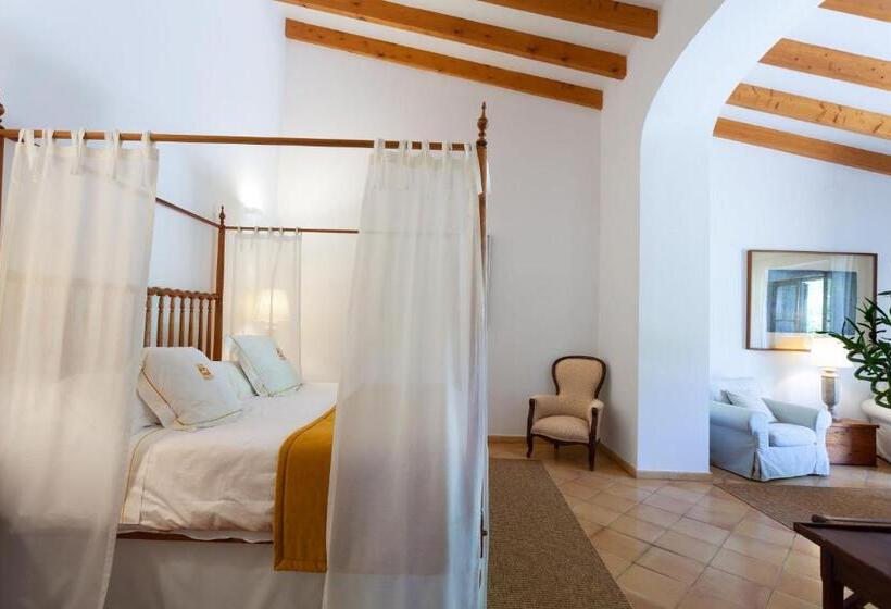 Полулюкс Одноместный с Террасой, Finca Hotel Son Palou