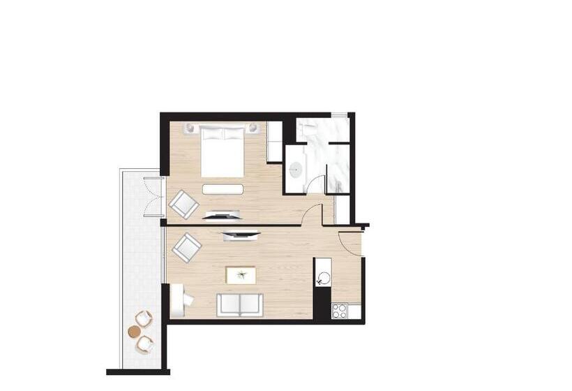 شقة عائلية, The Roc Club, A Grecotel Hotel To Live