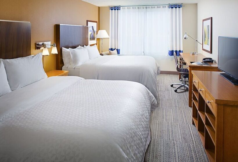带2个双人床的标准工作室, Four Points By Sheraton Philadelphia Airport