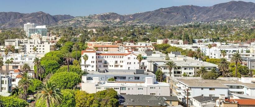 シティビューのデラックスルーム, Huntley Santa Monica Beach