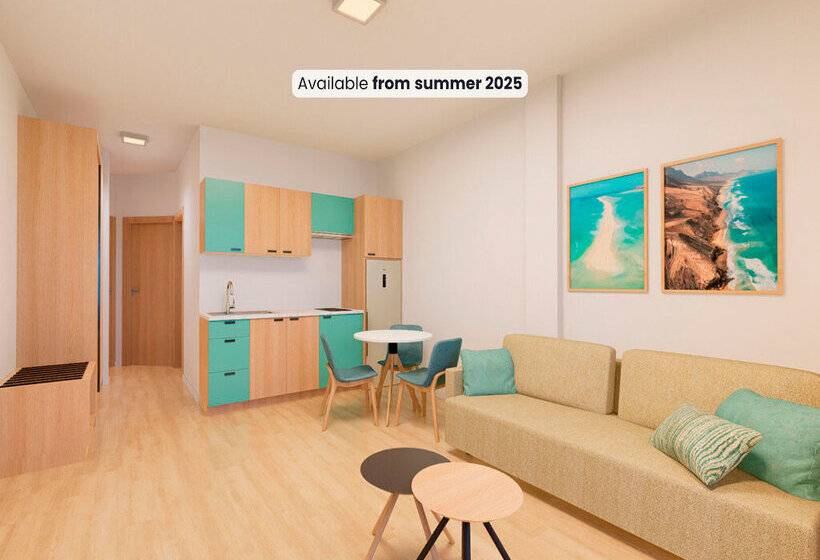 プレミアムアパートメント、1ベッドルーム 、オーシャンビュー, Servatur Alameda de Jandía